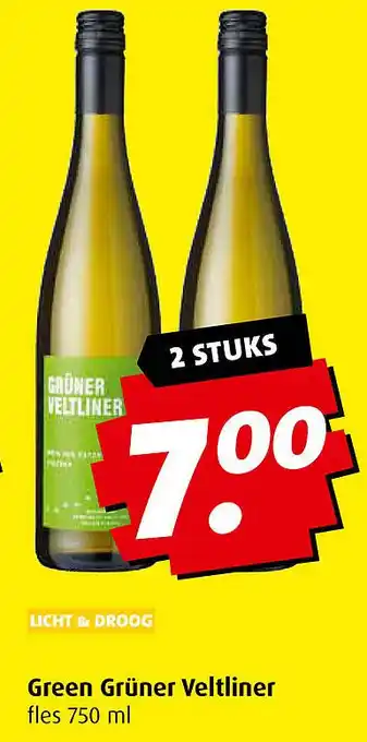 Boni Green Grüner Veltliner aanbieding