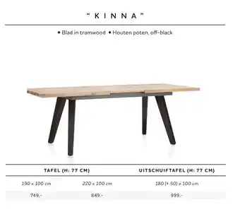 Xooon Kinna 190x100 cm aanbieding