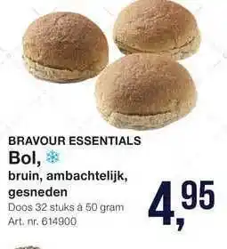 Bidfood Bravour Essentials Bol 50 gram aanbieding