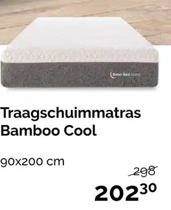 Beter Bed Traagschuimmatras Bamboo Cool aanbieding