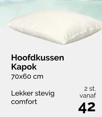 Beter Bed Hoofdkussen Kapok aanbieding