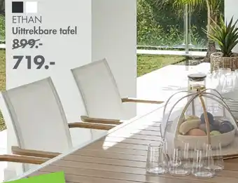 Casa Ethan uittrekbare tafel aanbieding