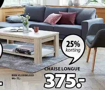 Jysk Chaise longue aanbieding