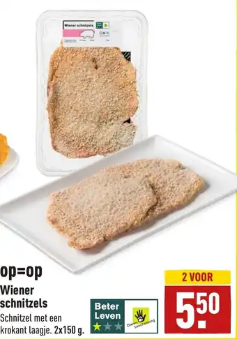 ALDI Wiener schnitzel 2x150g aanbieding