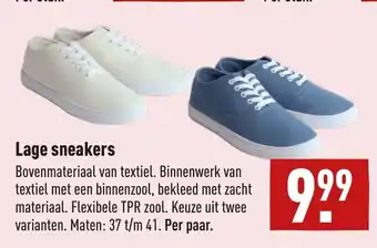 ALDI Lage sneakers aanbieding