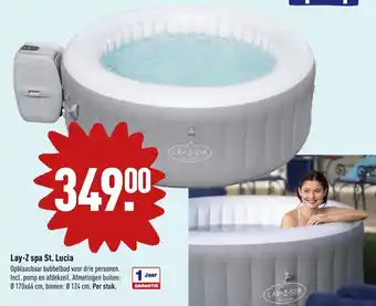 ALDI Lay-z spa st. lucia aanbieding