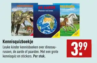 ALDI Kennisquizboekje aanbieding