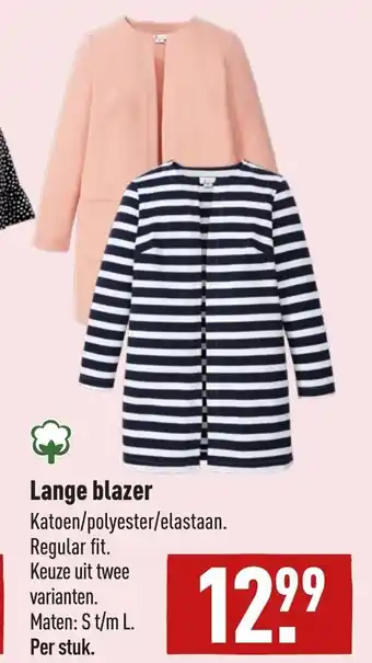 ALDI Lange blazer aanbieding