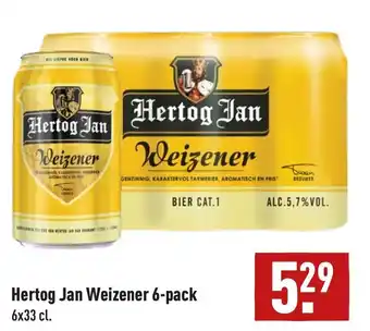 ALDI Hertog jan weizener 6-pack 6x33cl aanbieding