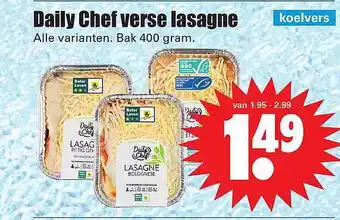 Dirk Daily Chef Verse Lasagne aanbieding