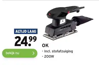 GAMMA OK Vlakschuurmachine aanbieding