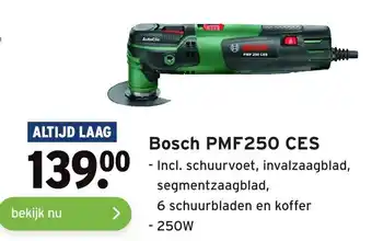 GAMMA Bosch Multitool | PMF250 CES aanbieding