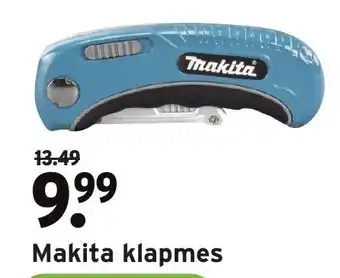 GAMMA Makita Klapmes aanbieding