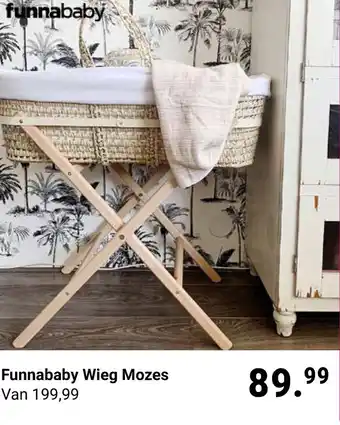 Van Asten BabySuperstore Funnababy Wieg Mozes aanbieding