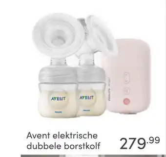 Baby & Tiener Avent elektrische dubbele borstkolf aanbieding