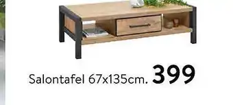 Profijt Meubel Salontafel 67x135cm aanbieding