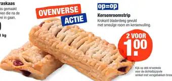 ALDI Kersenroomstrip aanbieding