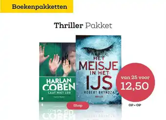 BookSpot Thriller pakket aanbieding