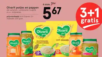 Etos Olvarit potjes en pappen aanbieding