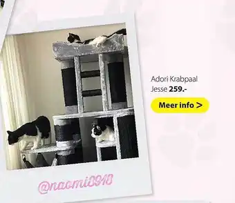 Pets Place Adori krabpaal jesse aanbieding