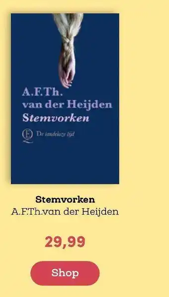 BookSpot Stemvorken - a.f.th.van der heijden aanbieding