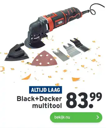 GAMMA Black+decker multitool aanbieding