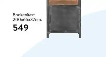 Profijt Meubel Boekenkast 200x65x37cm aanbieding