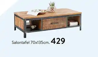 Profijt Meubel Salontafel 70x135cm aanbieding