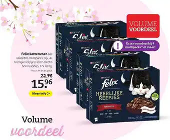 Pets Place Purina felix kattenvoer aanbieding