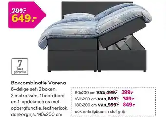 Leen Bakker Boxcombinatie varena aanbieding