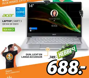 Expert Acer laptop | swift 3 aanbieding