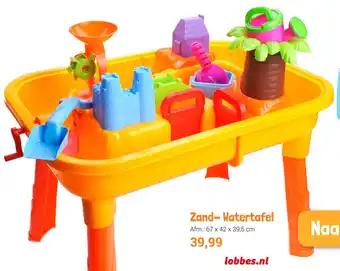 Lobbes Zand-watertafel aanbieding