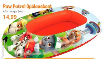 Lobbes Paw Patrol Oplaasboot aanbieding