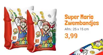 Lobbes Super Mario Zwembandjes aanbieding