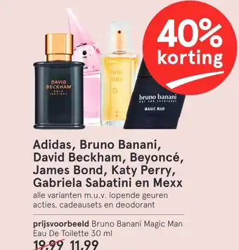 Etos Diverse geuren 30 ml aanbieding