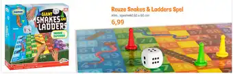 Lobbes Reuze snakes & ladders spel aanbieding