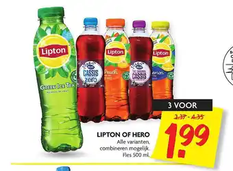 Dekamarkt Lipton of hero aanbieding