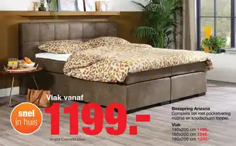 Budget Home Store Boxspring Arizona aanbieding