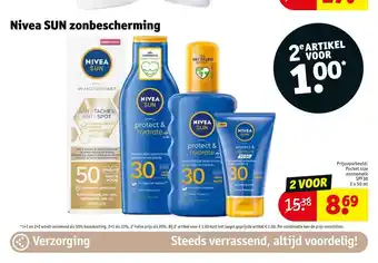 Kruidvat Nivea Sun zonbescherming aanbieding