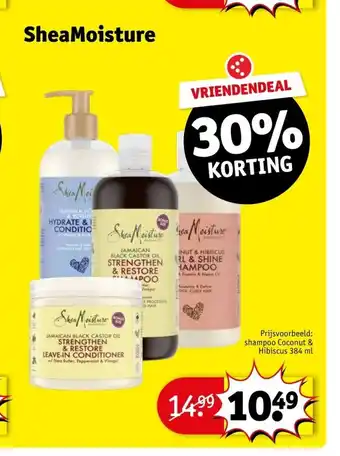 Kruidvat SheaMoisture aanbieding