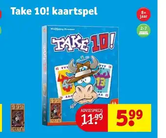 Kruidvat Take 10! Kaartspel aanbieding