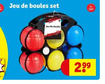 Kruidvat Jeu de boulses set aanbieding