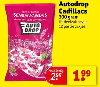 Kruidvat Autodrop cadillacs 300 gram aanbieding