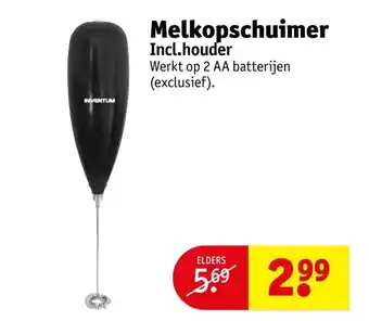 Kruidvat Melkopschuimer aanbieding