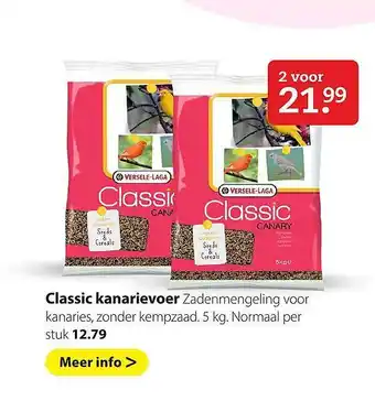 Boerenbond Classic Kanarievoer aanbieding