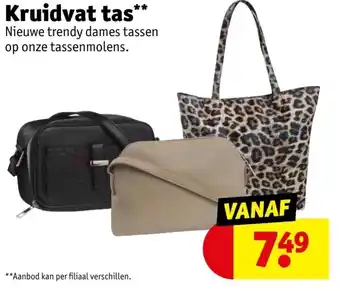 Kruidvat Tas** aanbieding