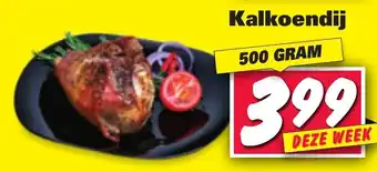 Nettorama Kalkoendij 500g aanbieding