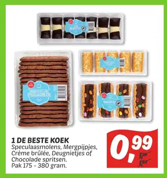 Dekamarkt 1 De Beste Koek pak 175 - 380 gram aanbieding