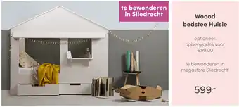 Baby & Tiener Woood bedstee Huisie aanbieding