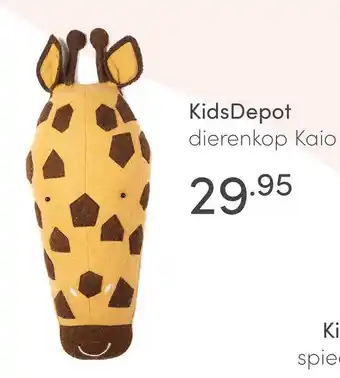 Baby & Tiener KidsDepot dierenkop Kaio aanbieding